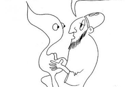 A medium who seats the soul of the dead on his sexual organ cannot raise it up on the Sabbath