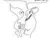 A medium who seats the soul of the dead on his sexual organ cannot raise it up on the Sabbath