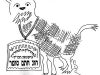 An unfamiliar animal with cut feet and mouth which one happens upon in South America
