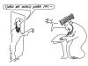 May one make a hint during the recitation of the Shema?