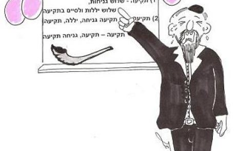 What sounds must be made in blowing the shofar on Rosh Hashanah — whimpers or moaning?