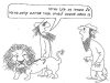 Does a lion attack and then eat its prey or does it tear it apart and only later eat?