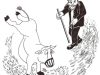 If one threshes with geese, is one permitted to muzzle them so they will not eat?
