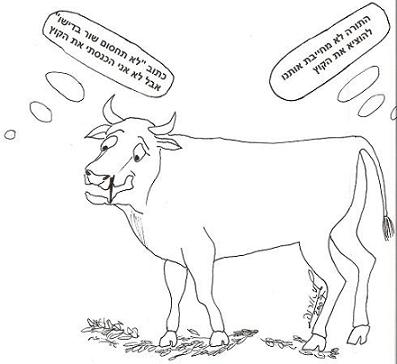 A thorn in the mouth of the ox which threshes the wheat