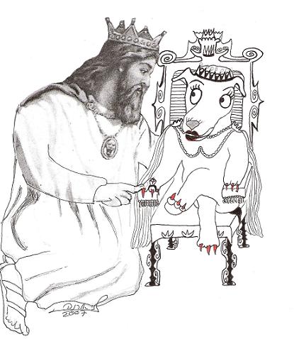 King Koresh had a canine for sexual purposes